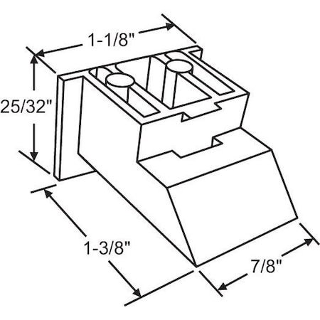 Strybuc Balance Top Sash Guide 60-958
